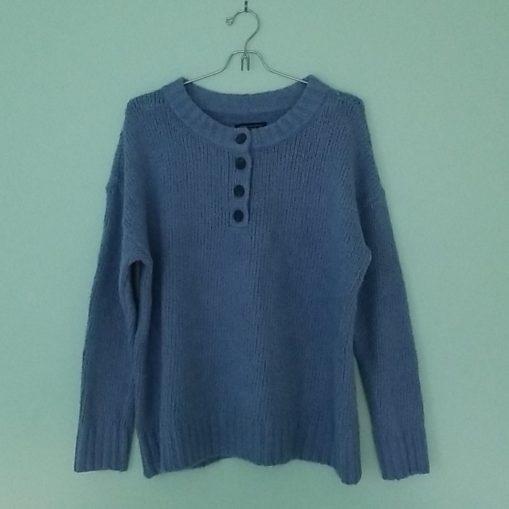 AE Henley pullover sweater